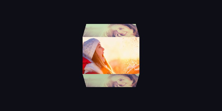 3D Fold blend example